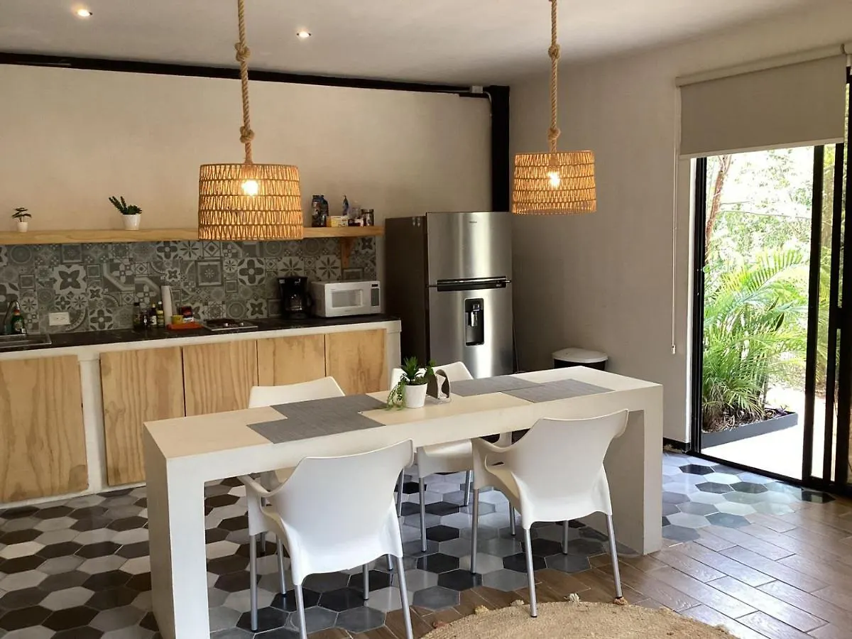 Apartmán Halaken Condo Rooftop Pool La Veleta Tulum Mexiko